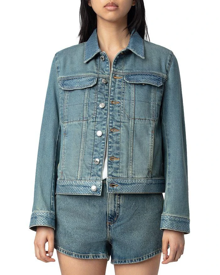 ZADIG 
VOLTAIRE Kioky Denim Jacket 1