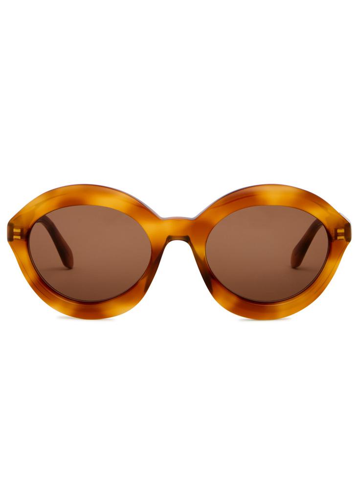 Alaïa Oval-frame sunglasses