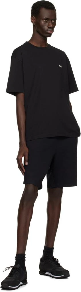 Hugo Boss Black Mixed-Material Sneakers 5