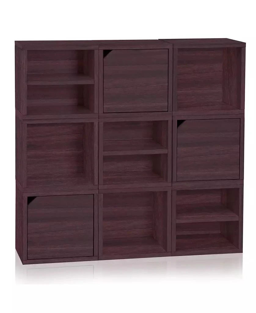 Way Basics Eco Stackable Connect Storage Cube with Door 10