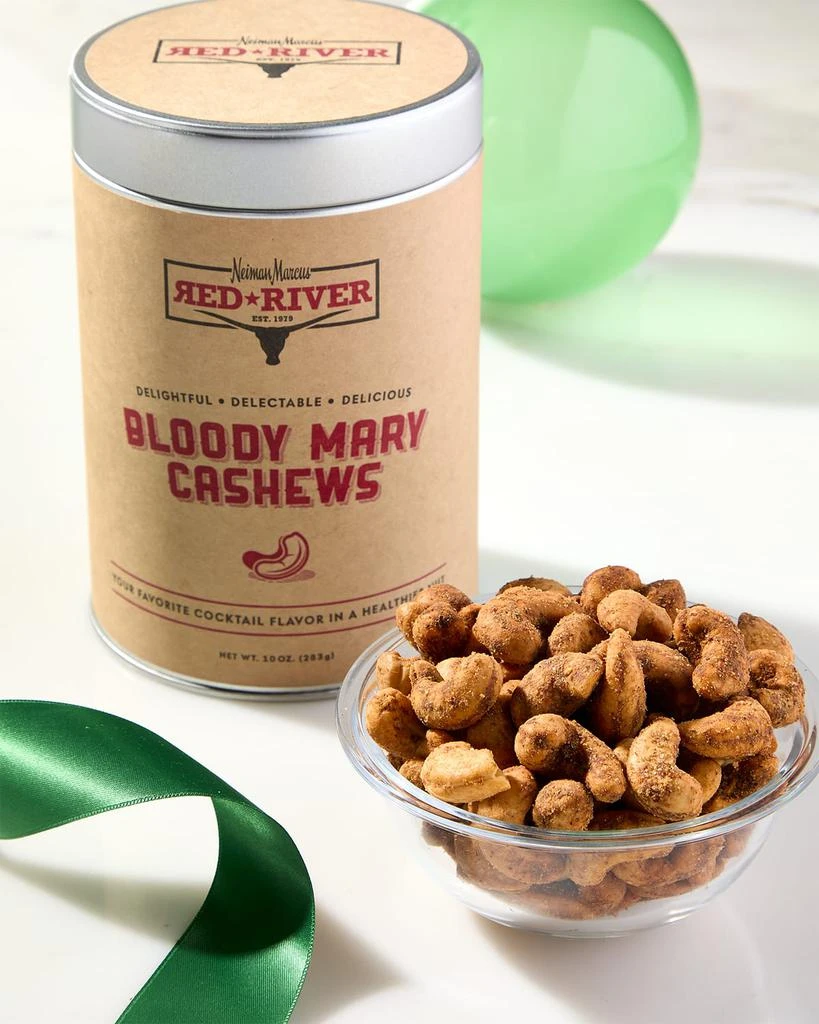 Neiman Marcus Red River Bloody Mary Cashews and Margarita Pistachios Set 4