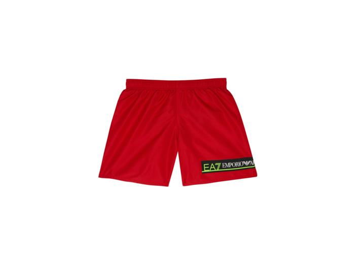 EA7 Boxer Tissé Garçon - Salsa