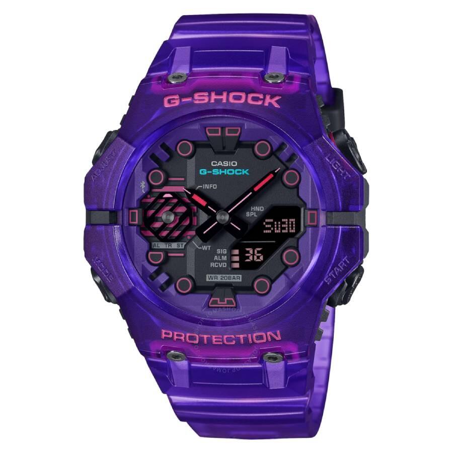 Casio G-Shock Cyber Series Quartz Analog-Digital Black Dial Men's Watch GA-B001CBRS-6A