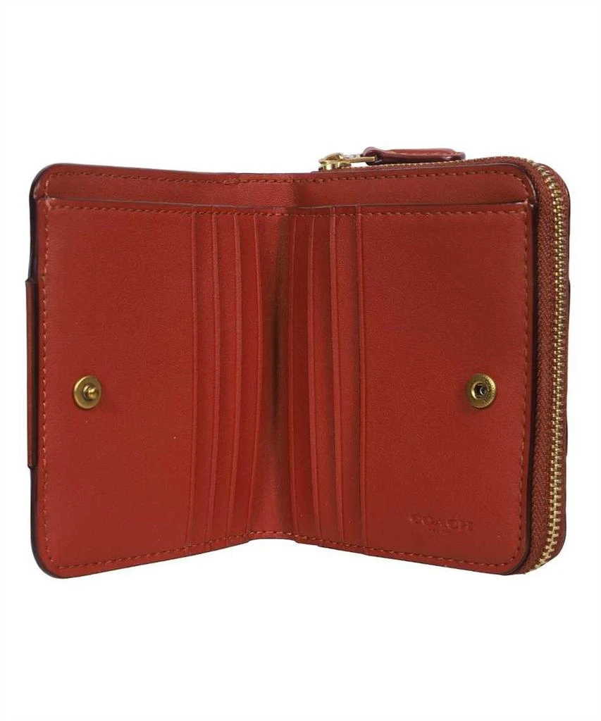 Coach Coach Logo Plaque Zip-Around Wallet 3