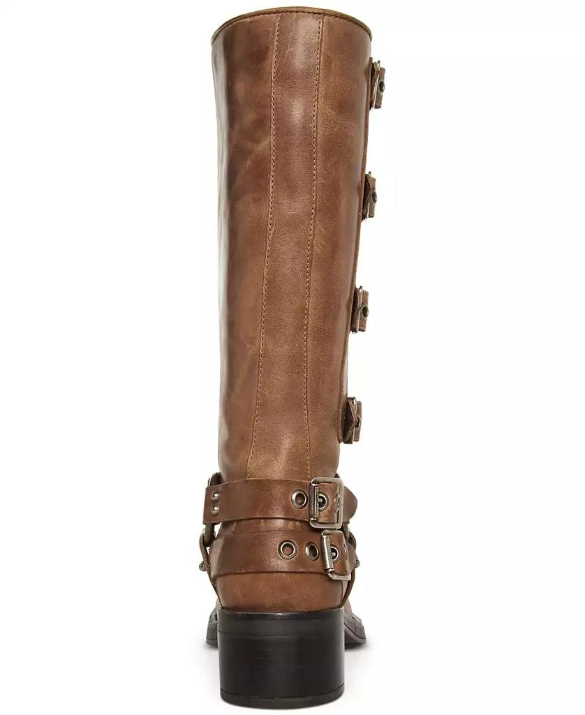 Steve Madden Women's Brocks Buckled Mid-Calf Moto Boots 3