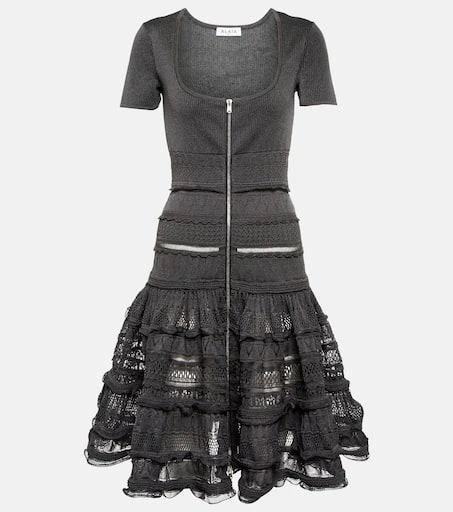 Alaa Ruffled knit midi dress - Dresses & Skirts - Free Shipping - BeyondStyle Alaa Ruffled knit midi dress - Dresses & Skirts - Free Shipping - BeyondStyle