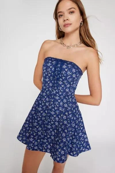 Kimchi Blue Kimchi Blue Addison Strapless Fit & Flare Mini Dress 3