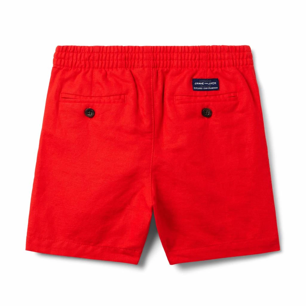 Janie and Jack Linen Pull-On Shorts (Toddler/Little Kid/Big Kid) 2