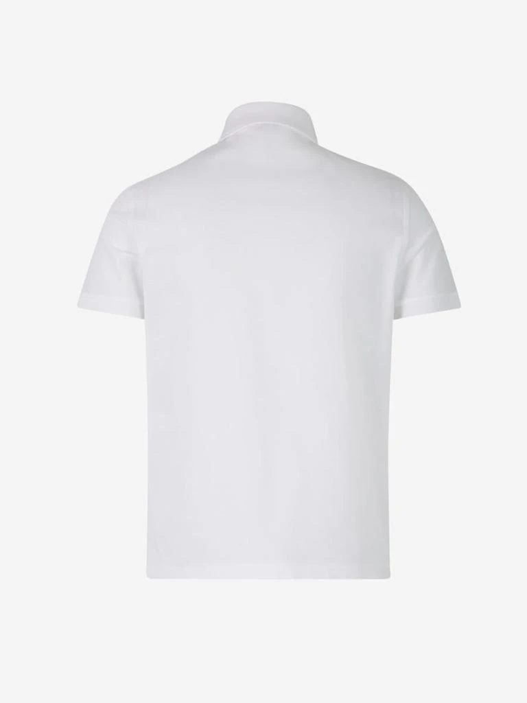 Yves Saint Laurent Saint Laurent Cotton Piqué Polo 2