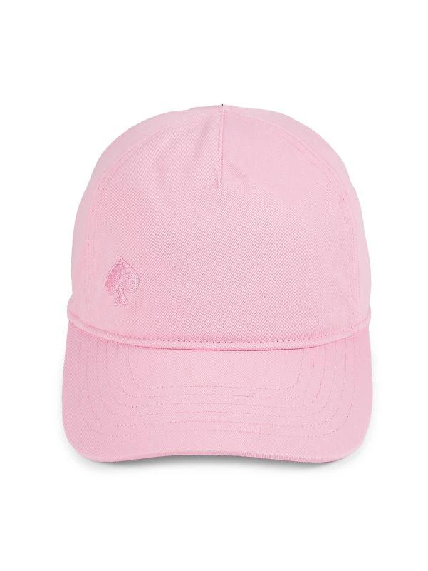 Kate Spade Pink Baseball Cap Ksny Logo Baseball Cap | Kate Spade Outlet main image 4