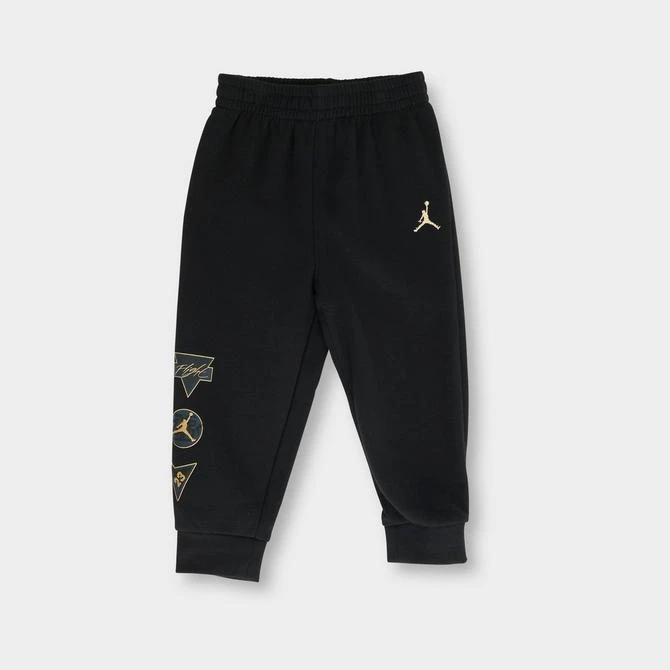 Jordan Infant Jordan See Me Shine Crewneck and Jogger Pants Set 3