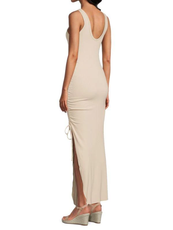 The Range Knit Side Slit Maxi Dress 3
