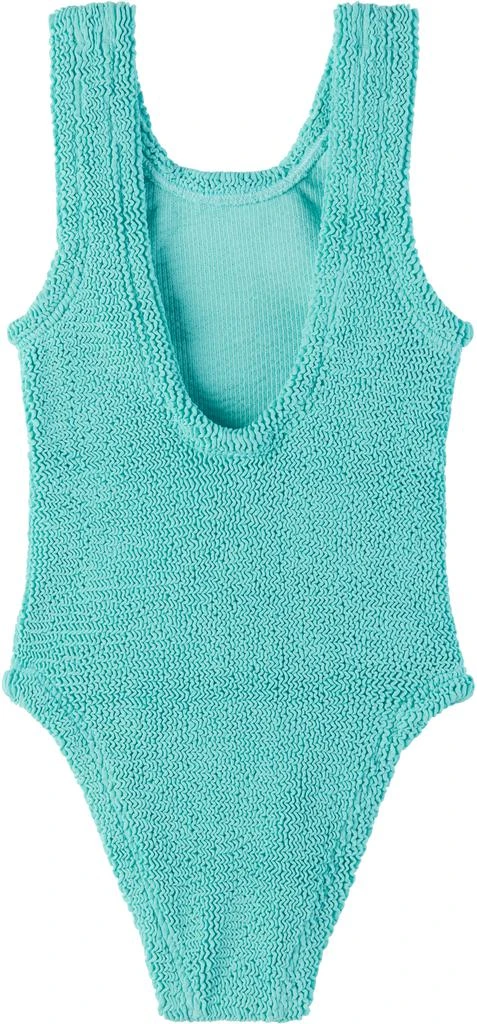 Hunza G Baby Blue Classic Swimsuit 2