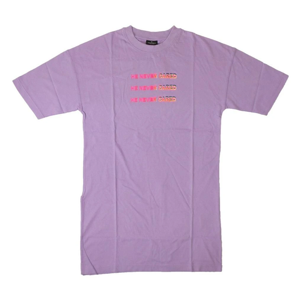 Marcelo Burlon Lilac 'He Never Cared' Dress 1