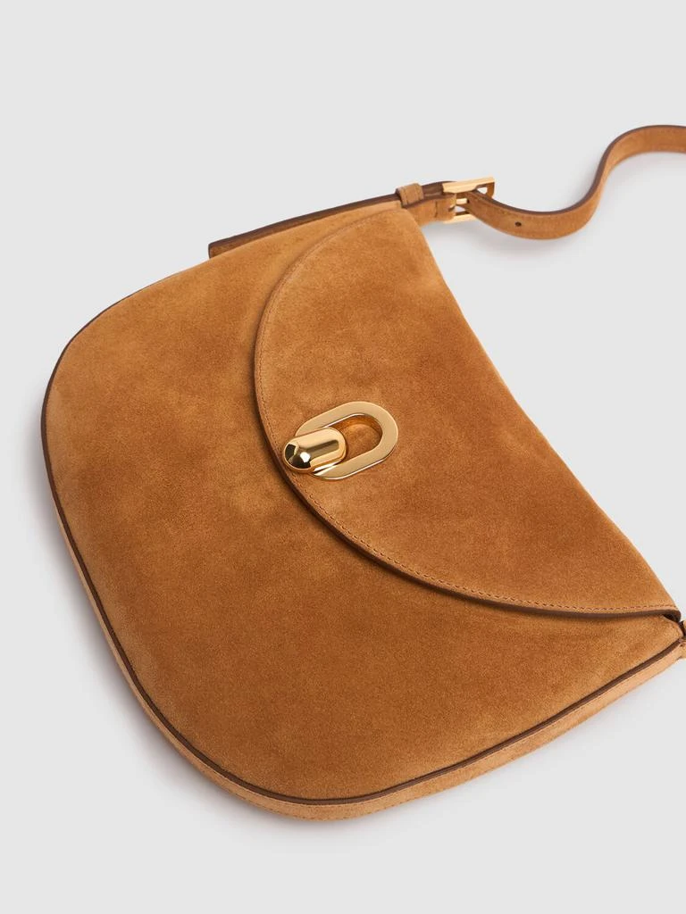SAVETTE The Tondo Suede Leather Hobo Bag 2