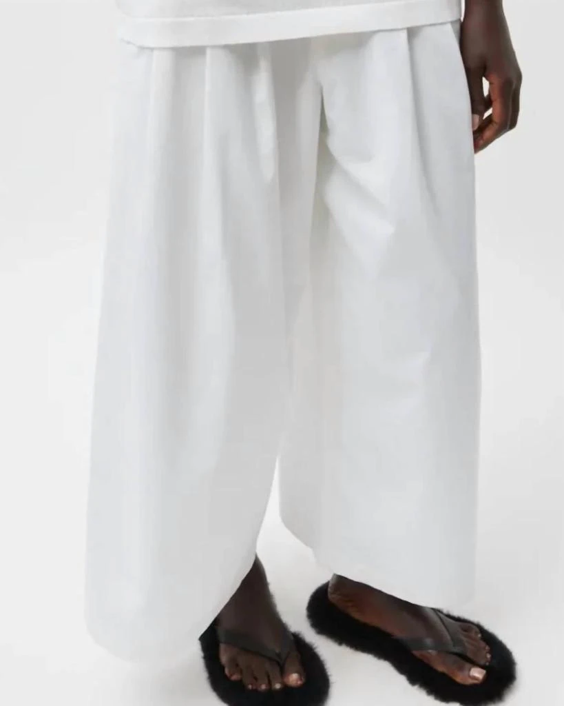 Tibi Tibi - Bio Twill Triple Pleat Cropped Pant 2