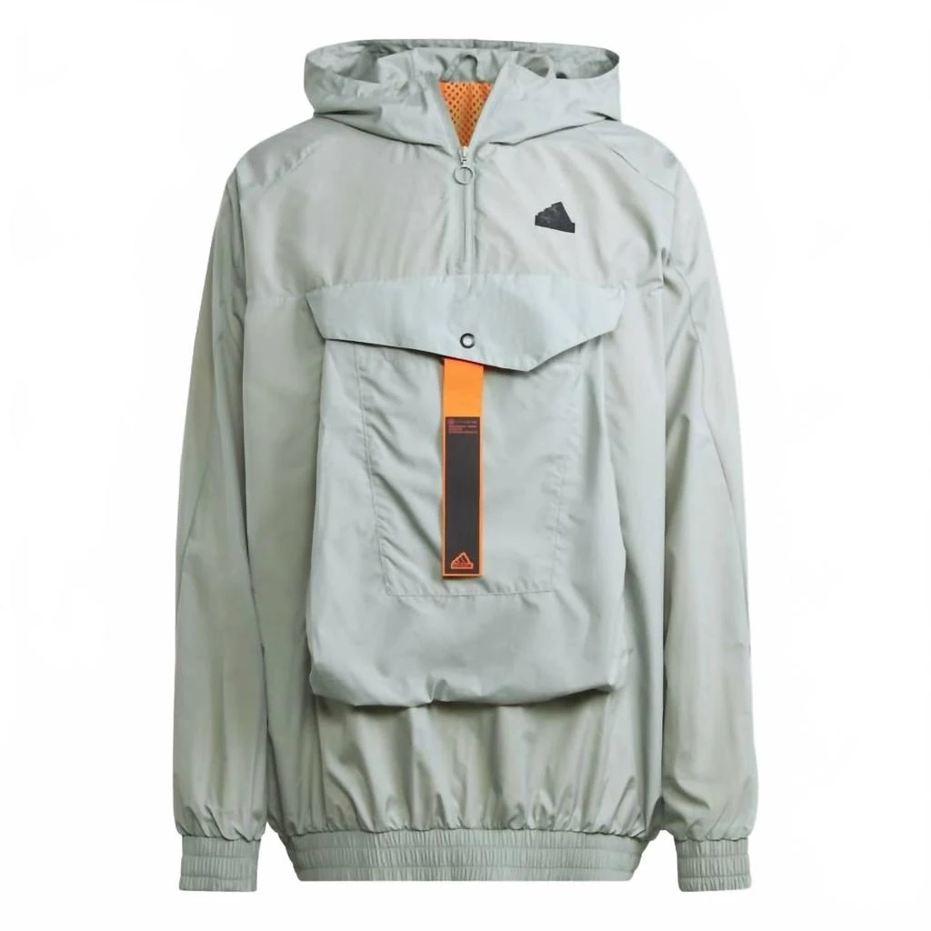 Adidas Men's City Escape Premium Windbreaker In Green 1