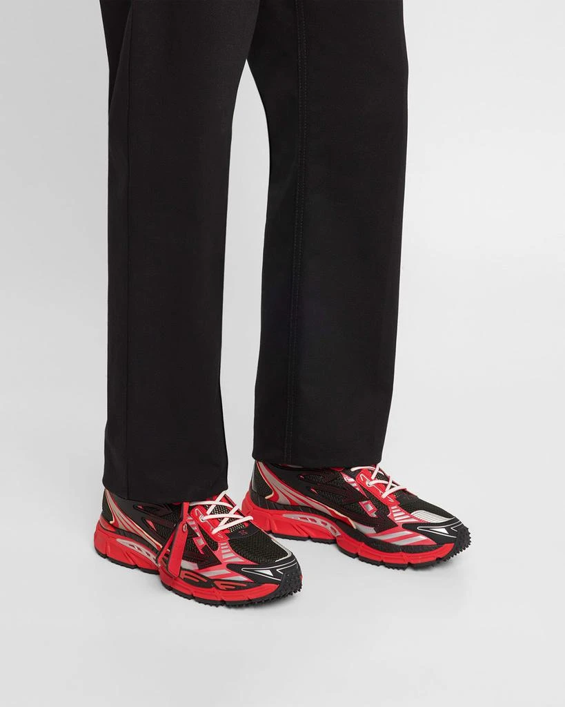 Off-White Men's Be Right Back Mesh Sneakers 2