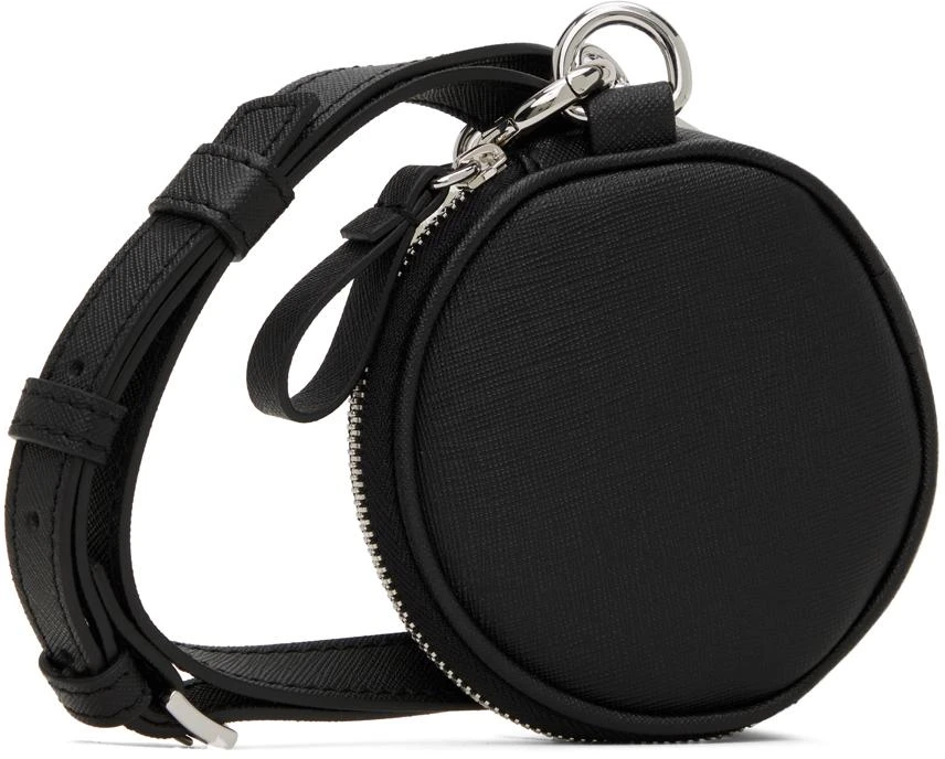 Vivienne Westwood Black Biogreen Saffiano Pouch 3