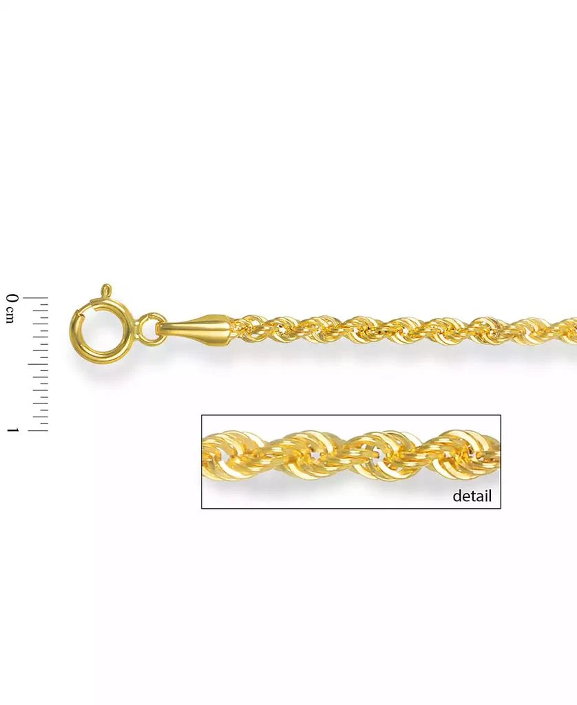 Macy's Sparkle Rope 18" Chain Necklace (2mm) in 14k Gold 4