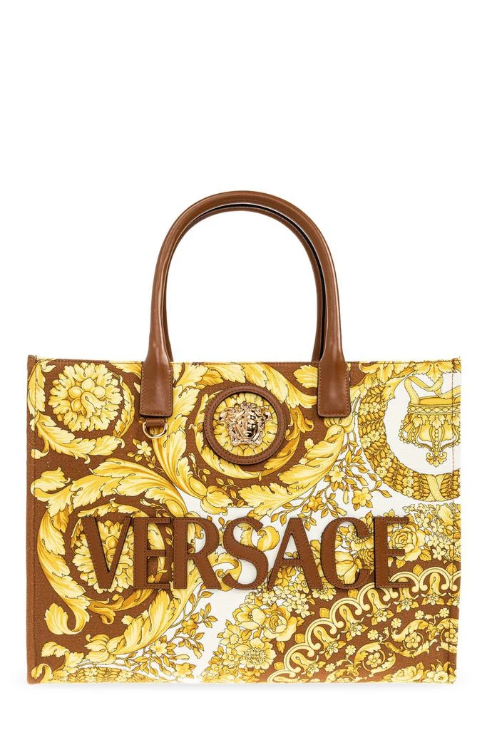 Versace Versace Pattern-Printed Shopper Bag 1