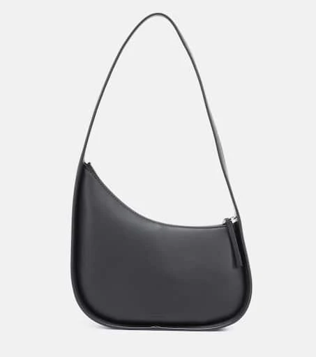 The Row Half Moon leather shoulder bag 1