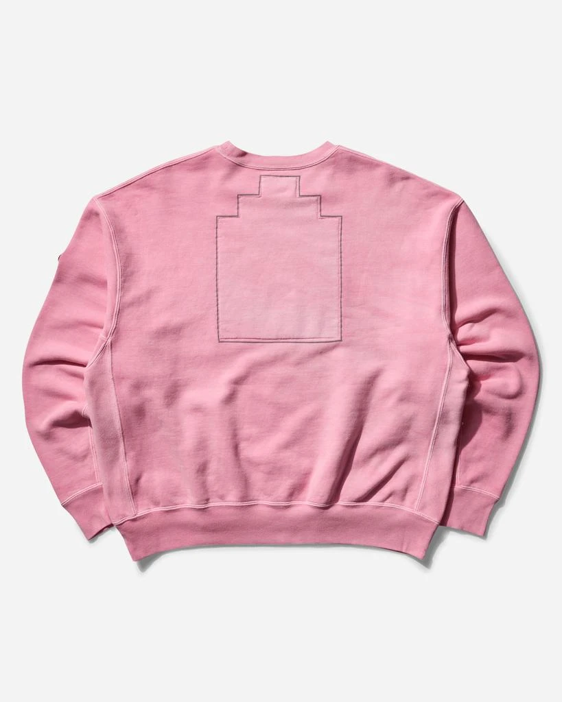 Cav Empt Men's Overdye Pre Cog Crewneck Sweatshirt Pink 2