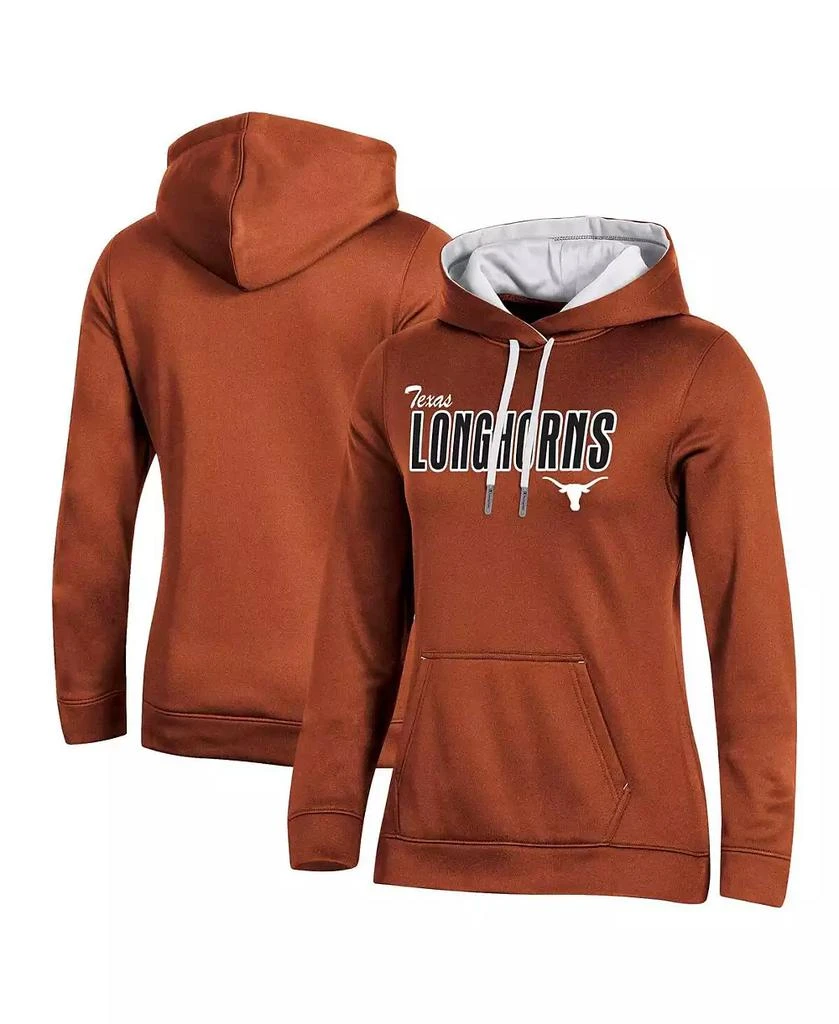 CHAMPION Women's Texas Orange Texas Longhorns Team Pullover Hoodie 1