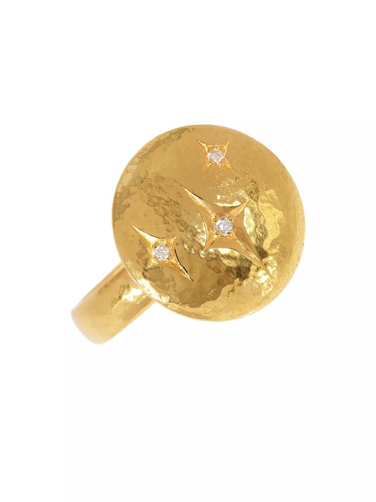Gurhan Spell 22K Yellow Gold & Diamond Starlight Cocktail Ring