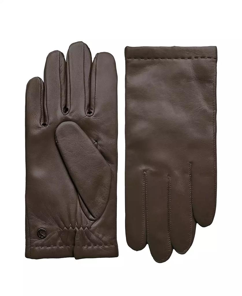 KESSLER Men's Men`s Premium Lamb Leather Touchscreen Gloves "JORDAN" Cashmere Lining