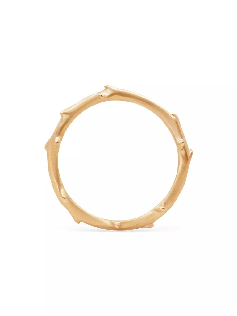 Bernard James Unisex Spina 14K Yellow Gold Branch Ring 1