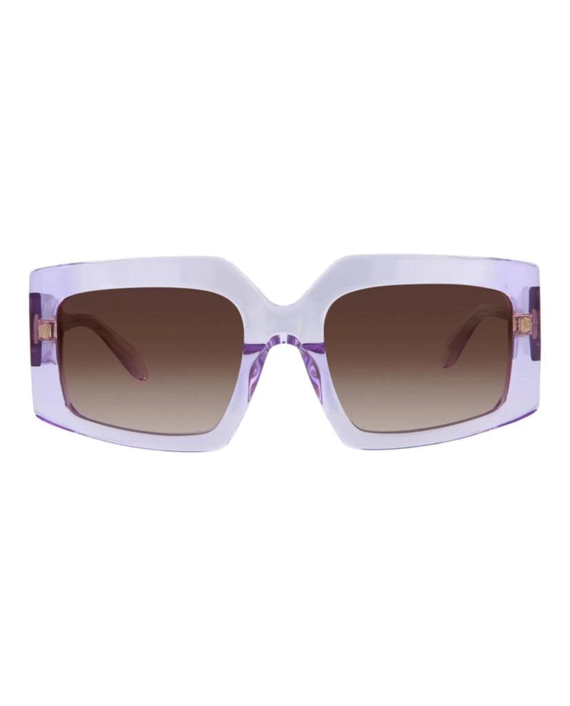 Just Cavalli Square-Frame Acetate Sunglasses 1
