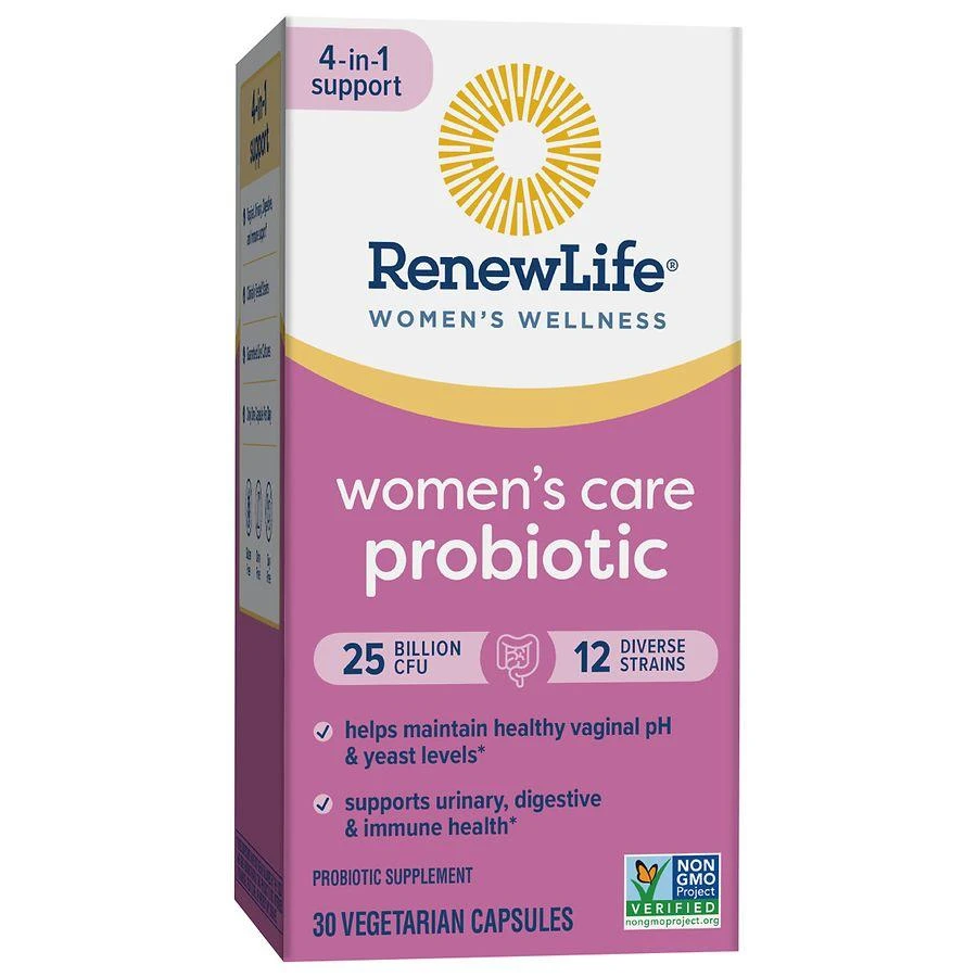 ReNew Life Women's Wellness, Women's Care Probiotic, 25 Billion CFU Per Capsule 6