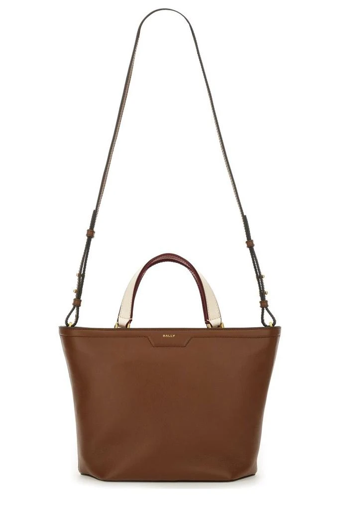 Bally Bally Logo Embossed Top Handle Bag 4