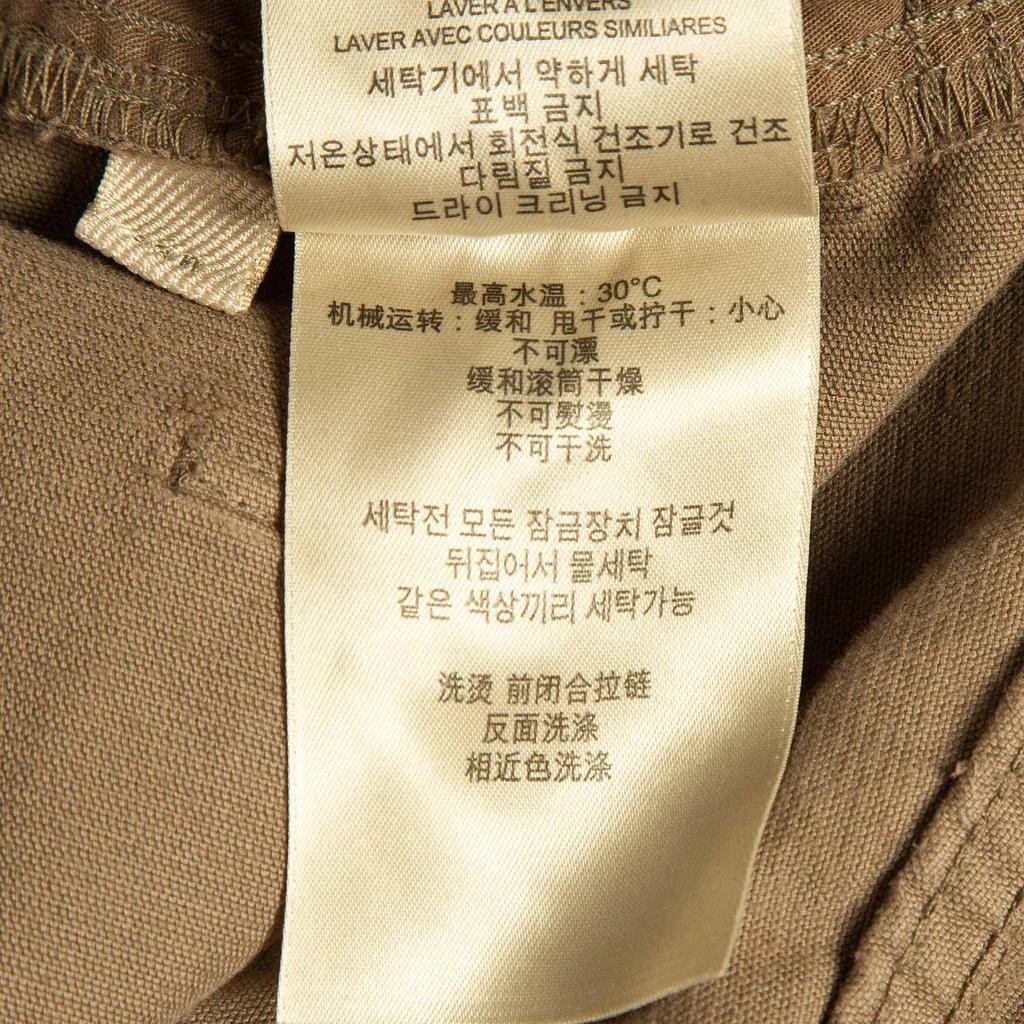 Burberry Burberry Brit Brown Corduroy Straight Leg Pants L 7