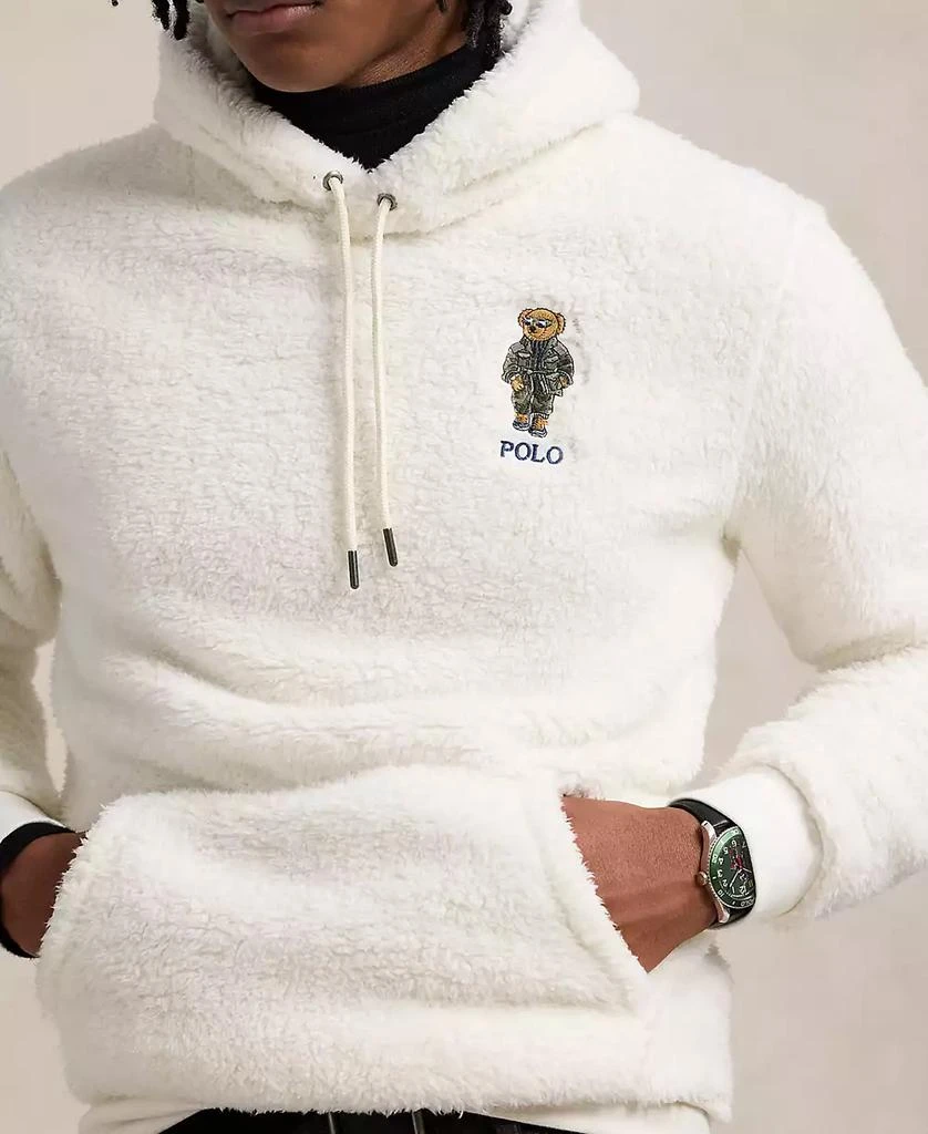 Ralph Lauren Men's Polo Bear Pile Fleece Hoodie 3