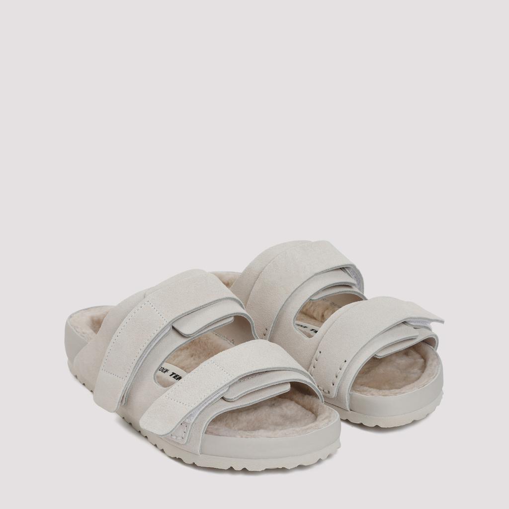 サンダル BIRKENSTOCK Chalk suede Birkenstock X Tekla Uji slippers Birkenstock CHALK SUEDE BIRKENSTOCK X TEKLA UJI SLIPPERS