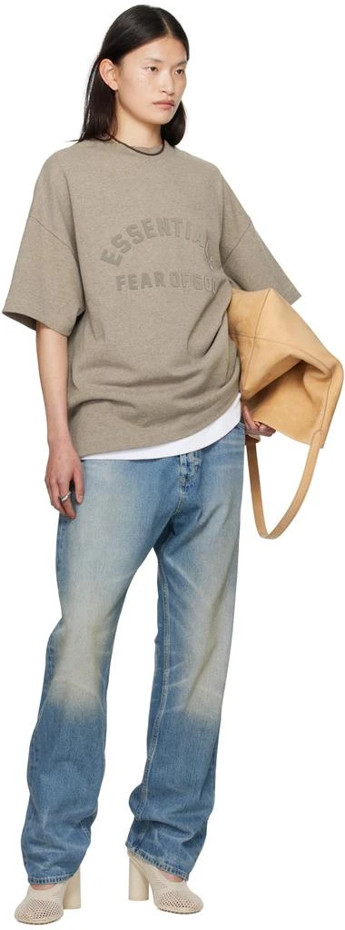Essentials Gray Bonded T-Shirt 5