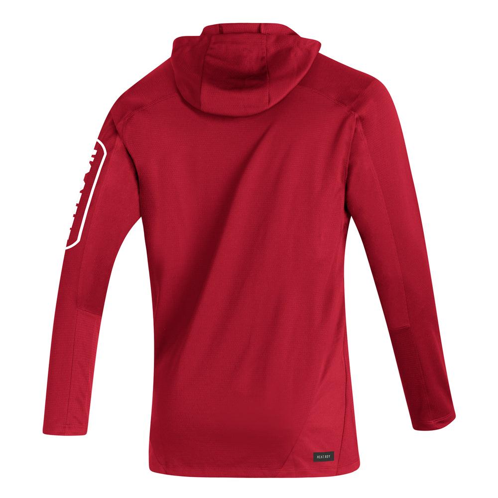 Adidas NC State Wolfpack Locker Room Graphic Pullover Hoodie