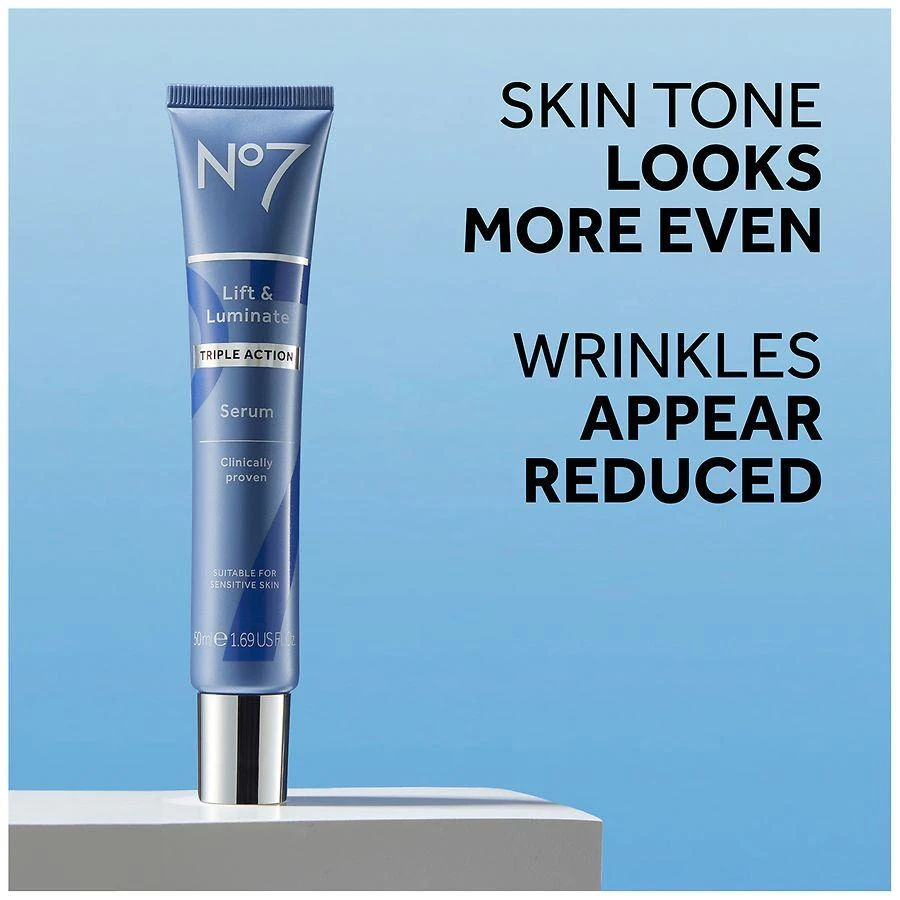 No7 Lift & Luminate Triple Action Face Serum 6