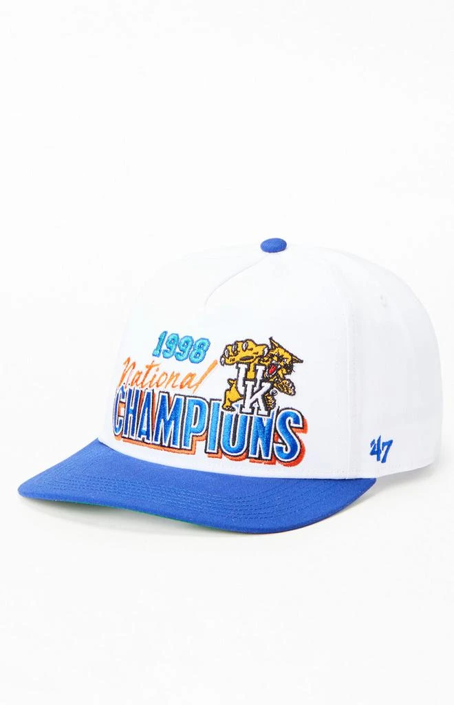 47 Brand Kentucky 1998 Champions Snapback Hat 4