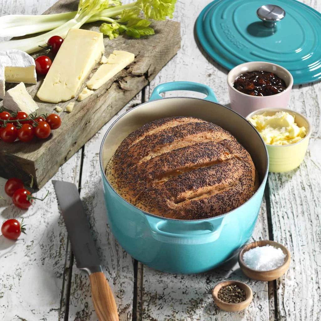 Le Creuset Signature Cast Iron Oval Casserole - 27cm - Bamboo Green 5