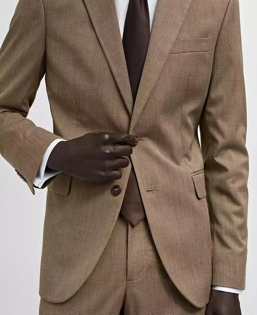 Mango Men's Prince Of Wales Slim-Fit Suit Blazer 5