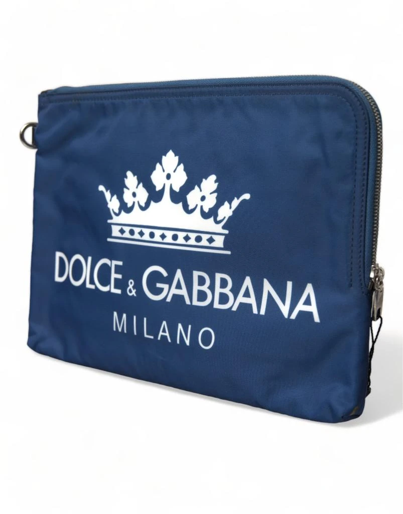 Dolce 
Gabbana DG Milano Print Nylon Pouch Clutch Men Men
s Bag 2