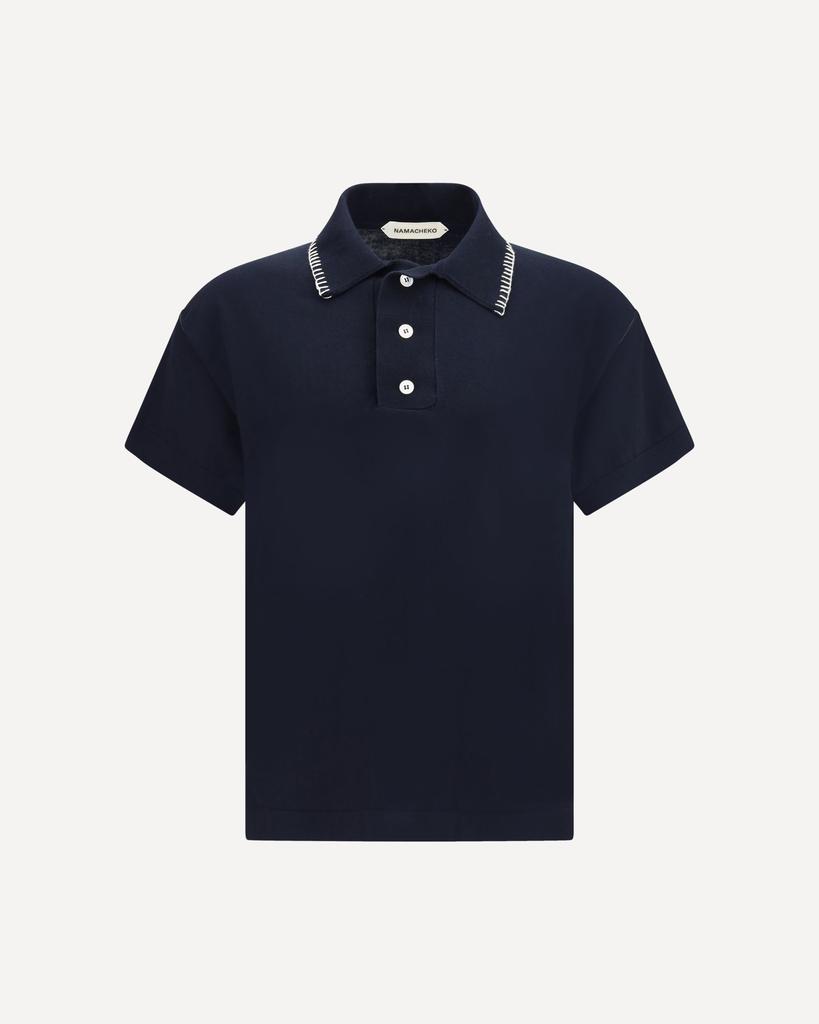 Namacheko Polo Shirt with embroidery on the collar