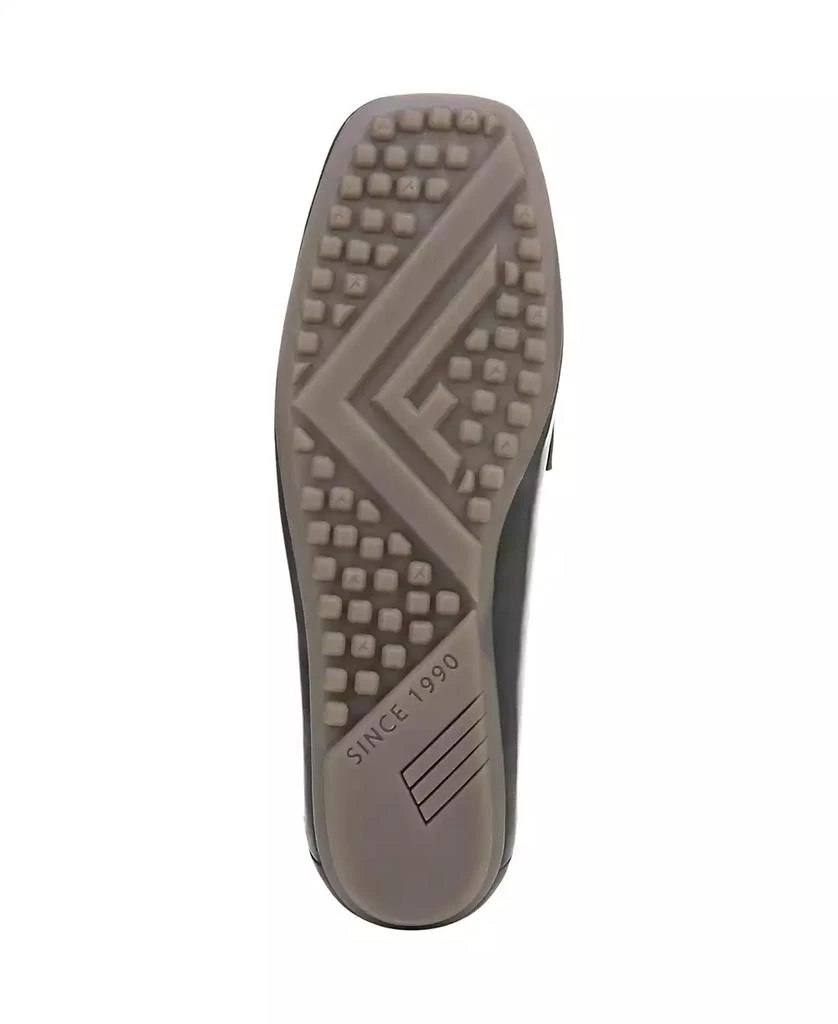 Franco Sarto Women's Zury Square Toe Leather Penny Loafers 5