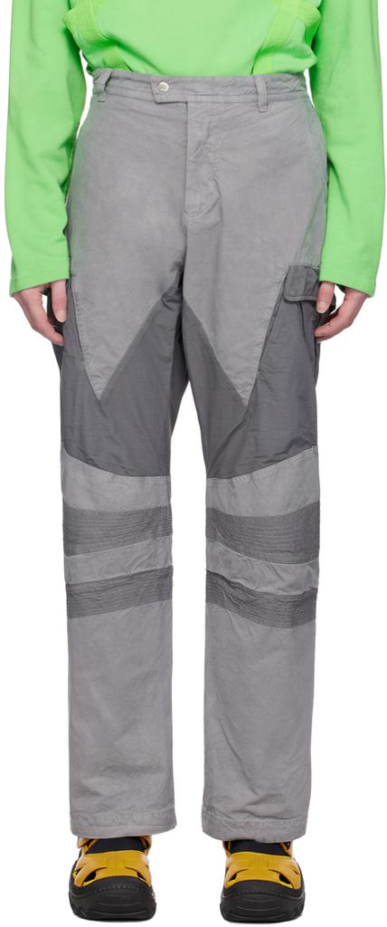 Kiko Kostadinov Gray C.P. Company Edition Cargo Pants