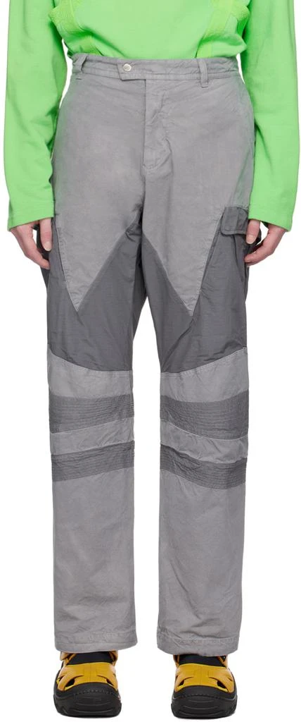 Kiko Kostadinov Gray C.P. Company Edition Cargo Pants 1