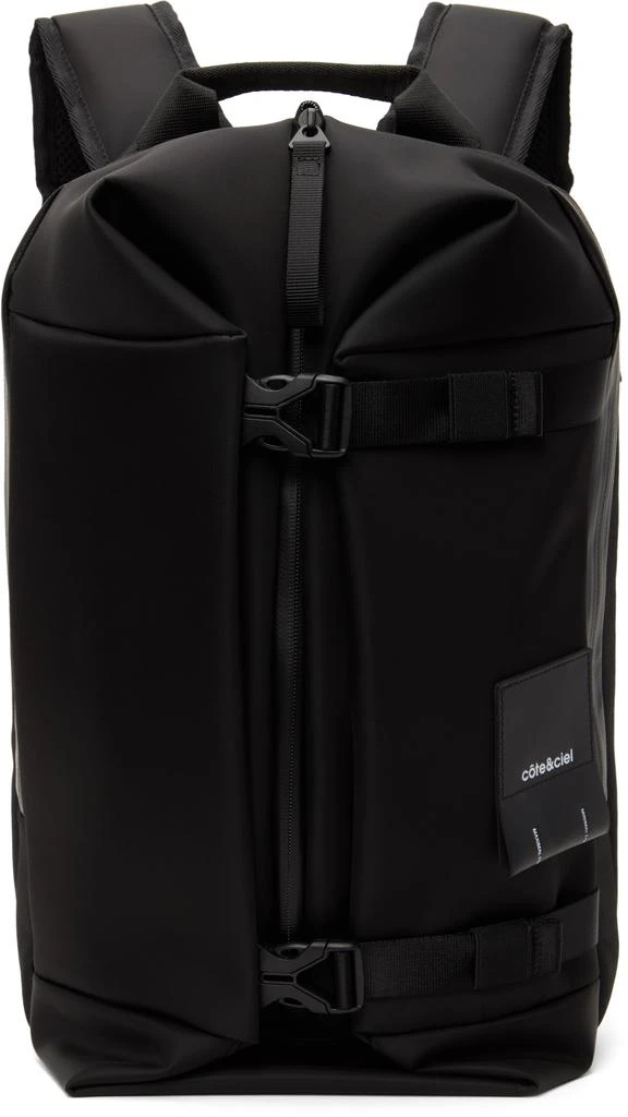 Côte & Ciel Black Yukon Sleek Backpack 1