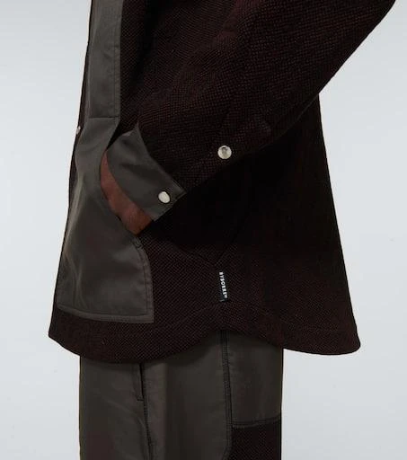 BYBORRE Paneled overshirt 6